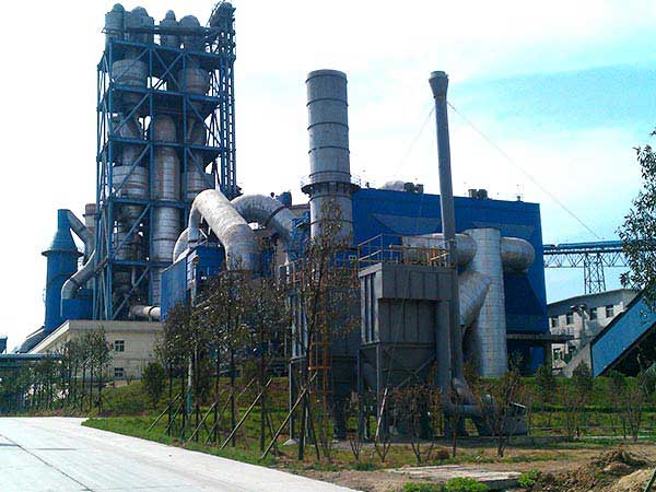 New dry-process cement plant