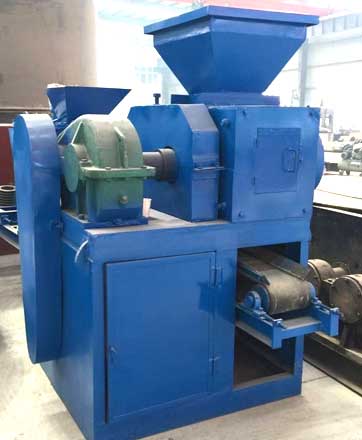 Dry powder briquetting machine