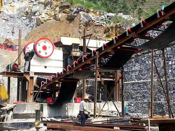 stone crushing plant