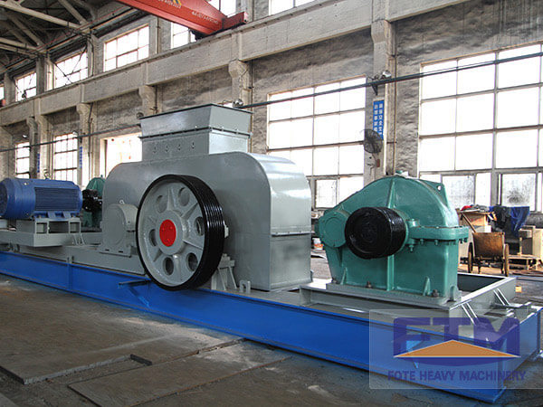 Roller shale crusher